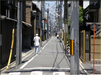 見知らぬ町で