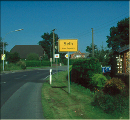 ドイツ北部、シュレスヴィヒ・ホルシュタイン州にある小さな村“Seth”
